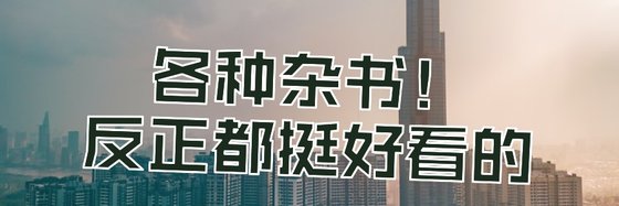 各種雜書！反正投挺好看的